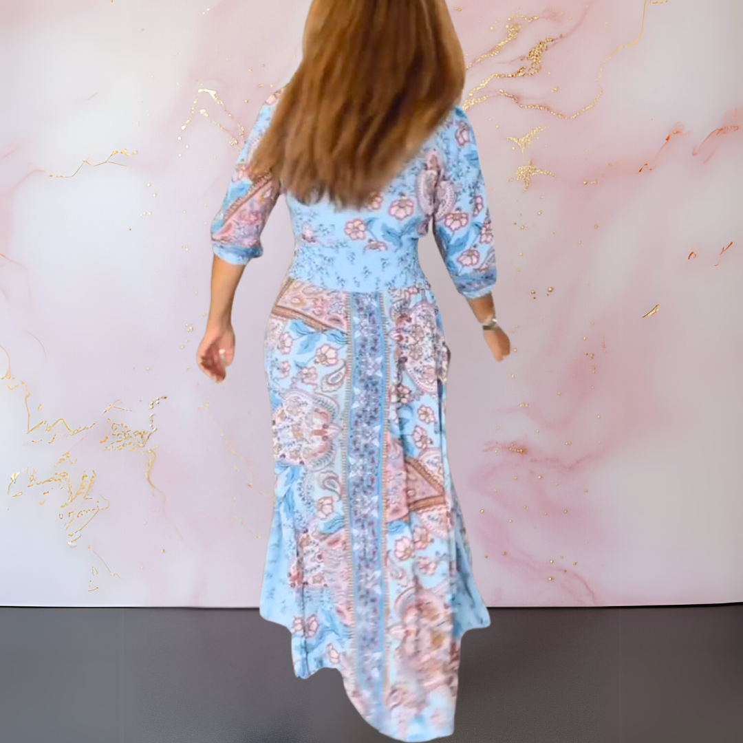 Marga | Elegant sommerkjole med V-hals