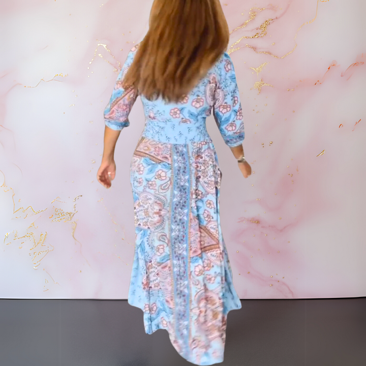 Marga | Elegant sommerkjole med V-hals