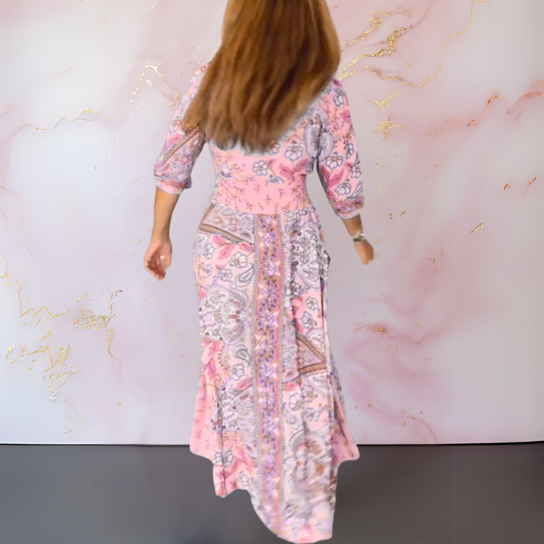 Marga | Elegant sommerkjole med V-hals