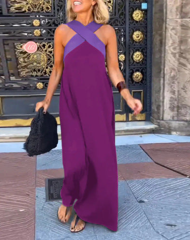 Delphine | Kjole med krydset snit